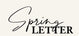 Spring Letter Beauty - Home