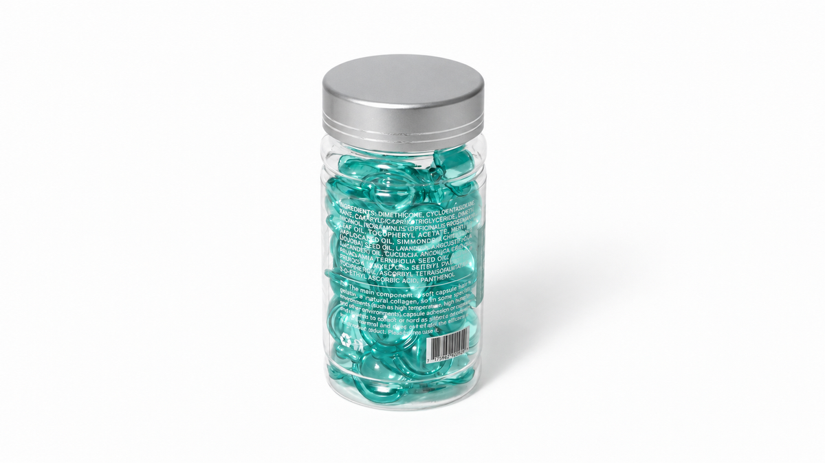 Spring Letter Rosemary & Mint Hair Care Capsules – 40 Count